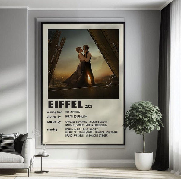 Eiffel (2021) Movie Poster Canvas Poster Minimalist Poster Art Print Gifts for Lover Mural Painting Home Decoration 1771409277