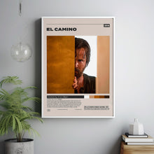 El Camino A Breaking Bad Movie, Vince Gilligan, Minimalist Movie Poster