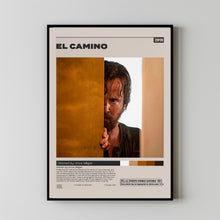 El Camino Poster,Vince Gilligan, Minimalist Movie Poster