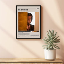 El Camino Poster,Vince Gilligan, Minimalist Movie Poster
