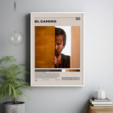 El Camino Poster,Vince Gilligan, Minimalist Movie Poster