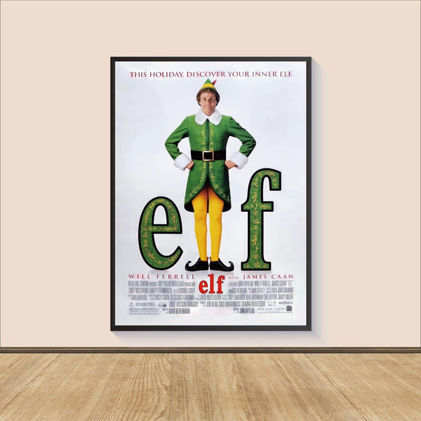 Elf Movie Poster Print, Canvas Wall Art, Room Decor, Movie Art, Personalized gift, Wall Art Print, Art Poster For Gift, Movie Print 1596470767