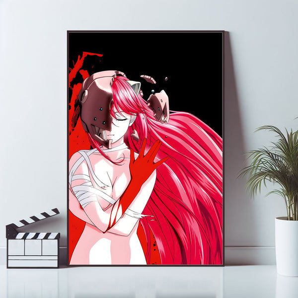 Elfen Lied, Movie Poster, Wall Art Prints, Art Poster, Canvas Material Gift, Keepsake, Home Decor, Live Room Wall Art 1575342800