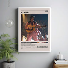 Elvis Movie Poster, Baz Luhrmann, Minimalist Movie Poster