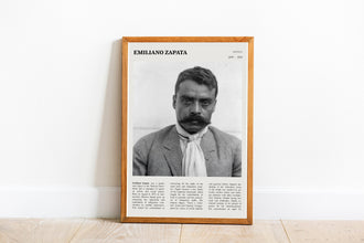 Emiliano Zapata Wall Art Mexican Revolution Poster Emiliano Zapata Poster  Black White Poster  Poster  Art Gift 1688376288