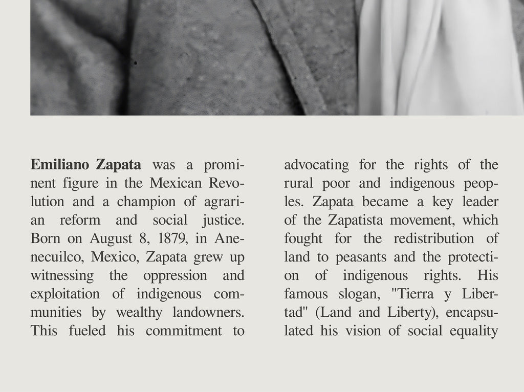 Zapata Emiliano Zapata (bullets) - Poster 20x30 Mexico History Revolution Zapata Emiliano Zapata (bullets) - Poster 20x30 Mexico History Revolution