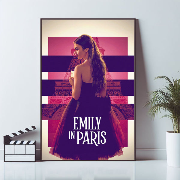 Emily in Paris Movie Poster, Wall Art Prints, Art Poster, Canvas Material Gift, Keepsake, Home Decor, Live Room Wall Art 1672626962
