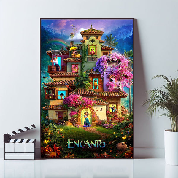 Encanto, Movie Poster, Wall Art Prints, Art Poster, Canvas Material Gift, Keepsake, Home Decor, Live Room Wall Art 1587019843