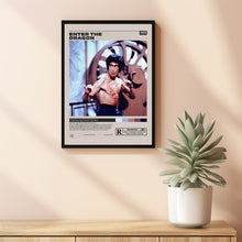Enter the Dragon Poster, Robert Clouse, Minimalist Movie Poster