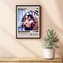 Enter the Dragon Poster, Robert Clouse, Minimalist Movie Poster
