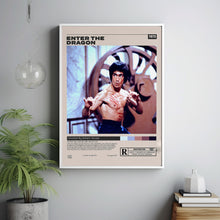 Enter the Dragon Poster, Robert Clouse, Minimalist Movie Poster