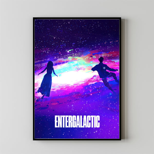 Entergalactic Alternative Film Movie Print Wall Art Poster
