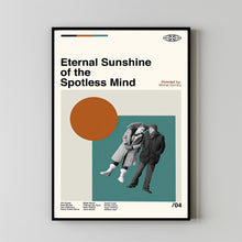 Enternal Sunshine Of The Spotless Mind Movie Poster, Album Film Poster, Mid Century Art, Minimalist Art, Retro Poster, Vintage Poster