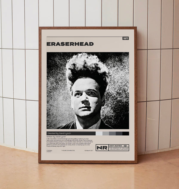 Eraserhead Poster,David Lynch, Minimalist Movie Poster