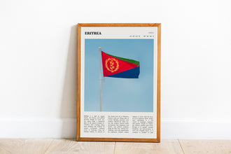 Eritrea Flag Print Africa Wall Art Poster Eritrea  Black White Poster  Poster  Art Gift 1690171618 7661
