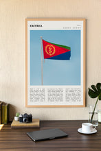 Eritrea Flag Print Africa Wall Art Poster Eritrea  Black White Poster  Poster  Art Gift 1690171618 7661