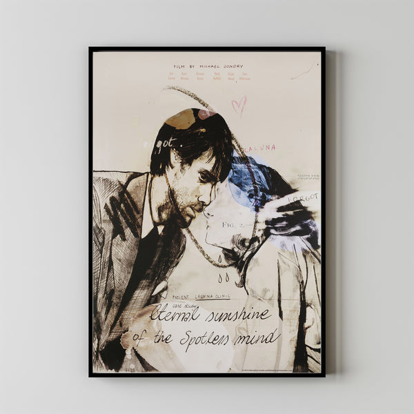 Eternal Sunshine Of The Spotless Mind Movie Poster Print, Canvas Wall Art, Room Decor, Movie Art