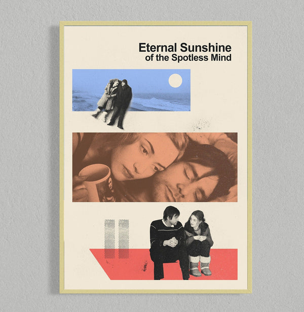 Eternal Sunshine of the Spotless Mind Mid Century Movie Poster  Film Posters    Wall Art Poster 1185801483