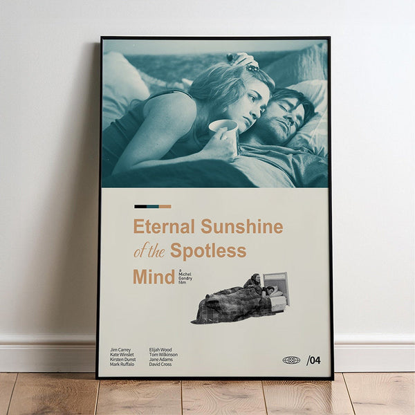 Eternal Sunshine of the Spotless Mind Movie Poster  Minimalist  Midcentury Poster  Wall Art Print  Retro Movie Poster 1732789665