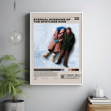 Eternal Sunshine of the Spotless Mind, Minimalist Movie Poster, Vintage Retro Art