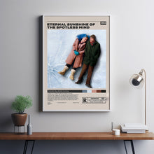 Eternal Sunshine of the Spotless Mind, Minimalist Movie Poster, Vintage Retro Art