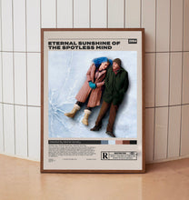 Eternal Sunshine of the Spotless Mind, Minimalist Movie Poster, Vintage Retro Art