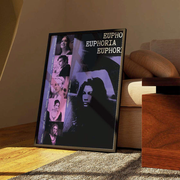 Euphoria Poster  Tv Series Print  Trendy Art Print  Aesthetic Wall Art   High Quality  Minimalist Art Print 1605139780