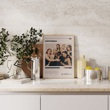 Euphoria Poster, Cassie Howard Wall Art, Minimalist Wall Decor, Mid Century Modern, Tv Series Print, Unique Gift 1755934053