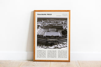 EverBank Stadium Wall Art TIAA U.S. Bank Field Poster  Black White Poster  Poster  Art Gift 1670996186