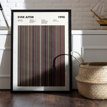Ever After Movie Barcode Print, Ever After Print, Ever After Poster, Ever After Wall Art, Ever After Frames Print, Movie Buff Gift 1617467524