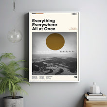 Everything Everywhere All At Once Poster, Everything Movie, Everywhere Film, Poster Print Wall Art, Illustration Art, Modern Vintage