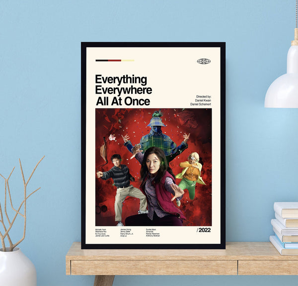Everything Everywhere All At Once Poster, Retro Movie Poster, Minimalist Art, Vintage Poster, Modern Art, Wall Decor, Home Decor 1731670417