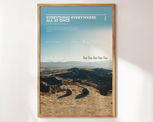 Everything Everywhere All At Once  Poster  Art Print  Movie Posters  Gift for Movie lovers 1301319561
