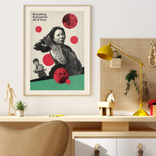 Everything Everywhere All at Once Mid Century Movie Poster  Minimalist Movie Poster    Wall Art Poster 1431464135