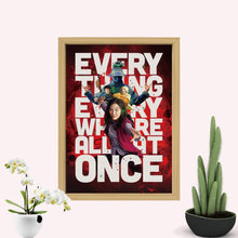 Everything Everywhere All at Once Movie Poster Print, Canvas Wall Art, Room Decor, Movie Art, Gifts for HimHer 8x12“ 1557337226