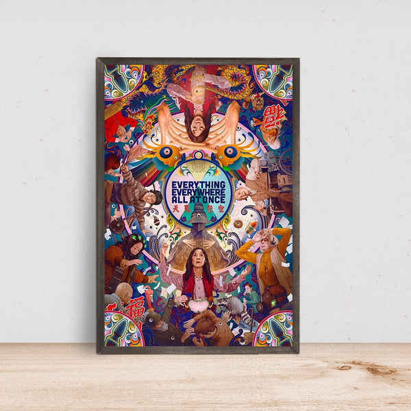 Everything Everywhere All at Once Movie Poster, Room Decor, Home Decor, Art Poster for Gift 1497706596
