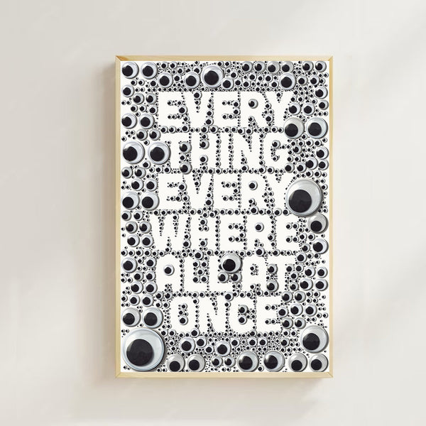 Everything Everywhere All at Once (2022)--Movie  Poster(Regular Style)Art printing,Home decor,Art Poster for Gift,Canvas Poster 1605140363 - Copy