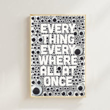 Everything Everywhere All at Once (2022)--Movie  Poster(Regular Style)Art printing,Home decor,Art Poster for Gift,Canvas Poster 1605140363 - Copy