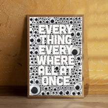 Everything Everywhere All at Once (2022)--Movie  Poster(Regular Style)Art printing,Home decor,Art Poster for Gift,Canvas Poster 1605140363 - Copy