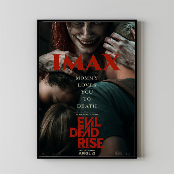 Evil Dead Rise Movie Poster 2023 FilmRoom Decor Wall ArtPoster GiftCanvas prints 2