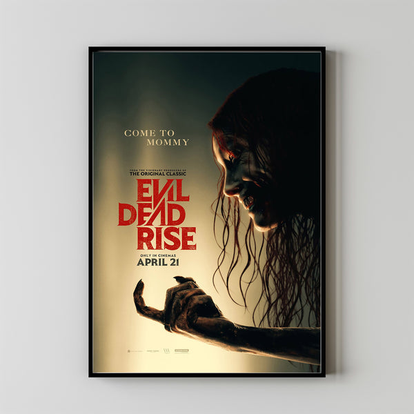 Evil Dead Rise Movie Poster 2023 FilmRoom Decor Wall ArtPoster GiftCanvas prints 3