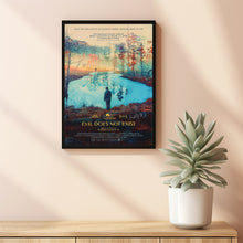 Evil Does Not Exist Movie Poster Print, Canvas Wall Art, Room Decor, Movie Art