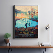 Evil Does Not Exist Movie Poster Print, Canvas Wall Art, Room Decor, Movie Art