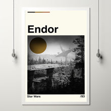 Ewoks The Battle for Endor Movie Poster, Endor Poster, Endor Film, Classic Movie Poster, Minimal Movie Art, Modern Vintage, Favorite Movie