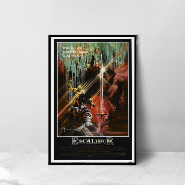 Excalibur Movie Poster - High Quality Canvas Art Print - Room Decoration - Art Poster For Gift 1606469242