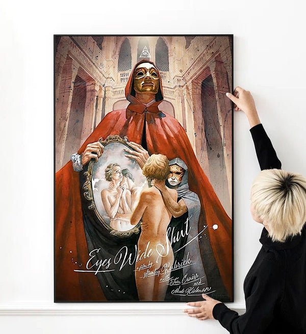 Eyes Wide Shut Movie Poster High Quality Print Photo Wall Art Canvas Cloth Poster 1552831503