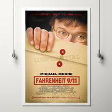 FAHRENHEIT 9 11 Movie Poster, Canvas Wall Art, Room Decor, Movie Art