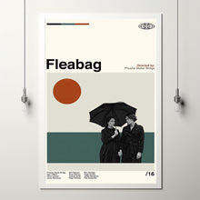 FLEABAG Poster - Bridge Andrew Scott - Mid Century Art - Retro Movie Poster - Modern Art - Minimalist Art - Vintage Poster - Wall Art