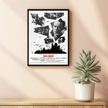 Fail Safe Movie Poster Art Print Movie Posters Gift for Movie lovers