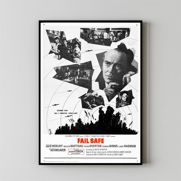 Fail Safe Movie Poster Art Print Movie Posters Gift for Movie lovers